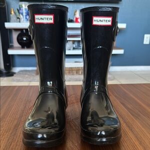 Hunter Black Rain Boots